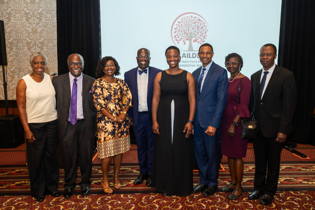 attendees pose for a photo